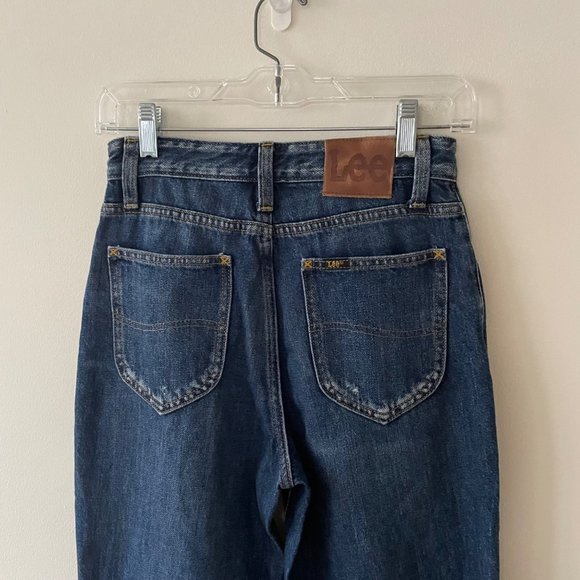 NWT Lee Vintage Modern High Rise Straight Leg Ankle 25 KC Blues - Picture 13 of 16
